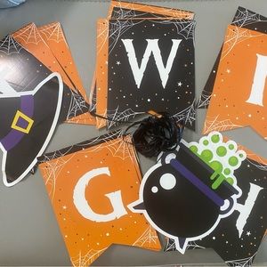 Halloween banner This witch is getting hitched